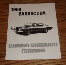 1969 Plymouth Barracuda Wiring Diagram Manual 69