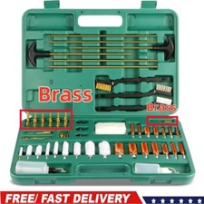 163pc Gun Cleaning Kit Universal Rifle Pistol Shotgun Handgun Firearm with Case