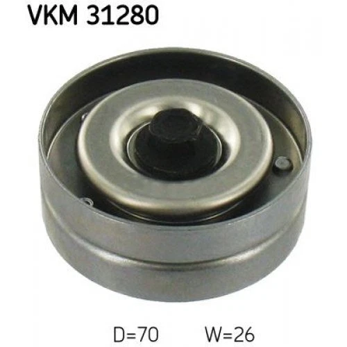 Umlenk-/Führungsrolle, Keilrippenriemen SKF VKM31280 für VW - Bild 1 von 1