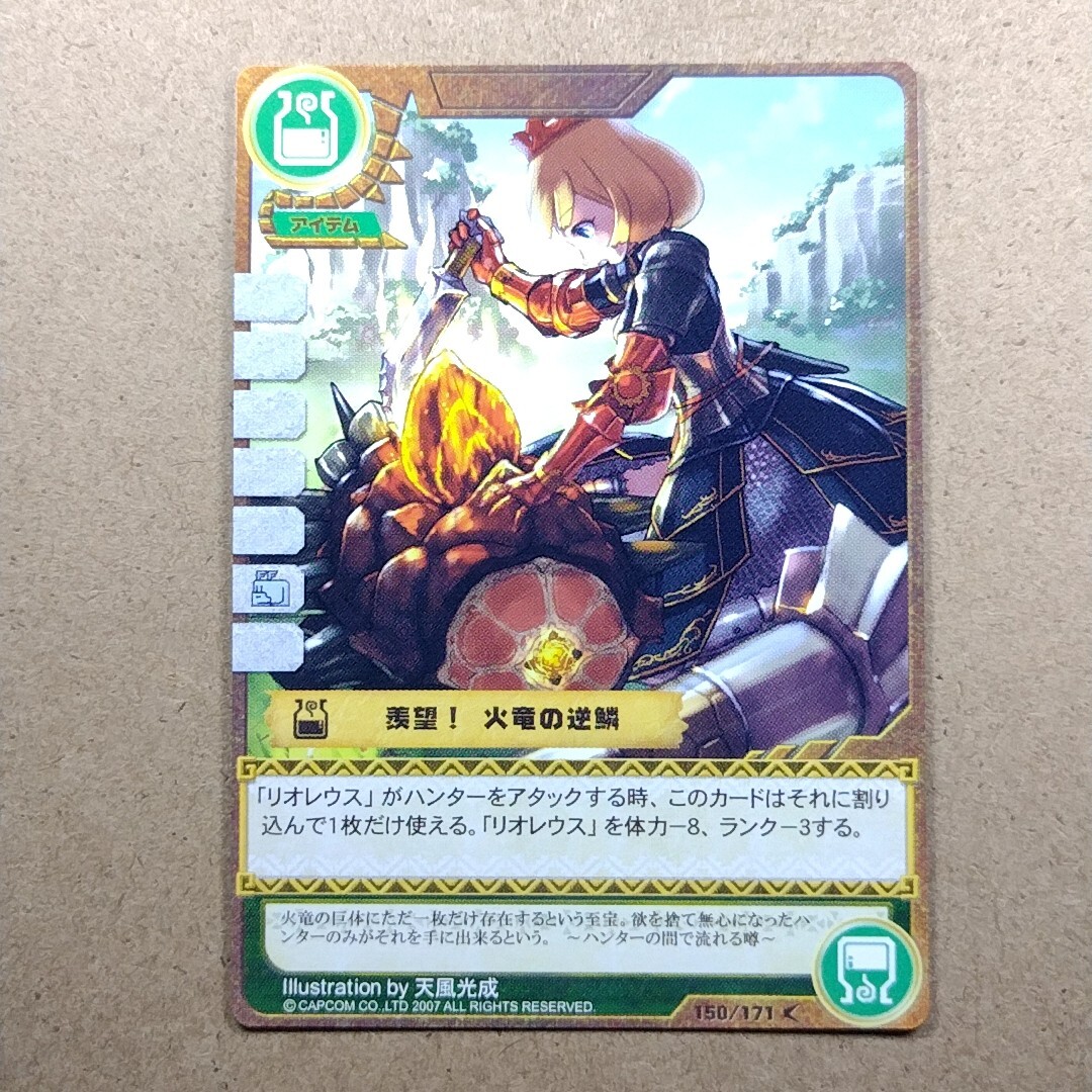 のぞむ様 Monster Hunter Trading card 