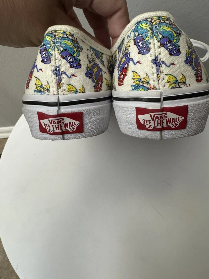 Zapatos VANS Niños Skate Dragon Talla 3 Usados en Excelente Condición Solo Usados Una Vez Foto 4 de 4