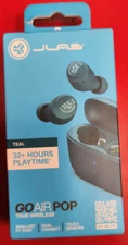 JLab - GO Air POP True Wireless In-Ear Headphones - Teal