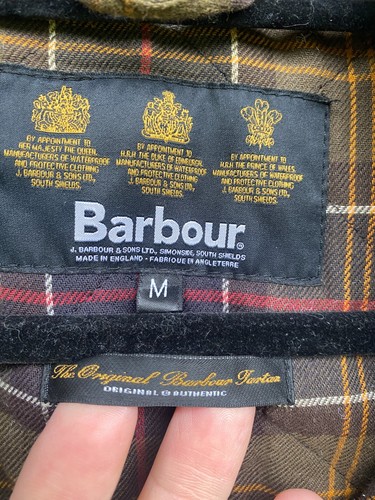 Chaqueta encerada forrada en tartán Barbour Trooper - mediana - Imagen 5 de 7