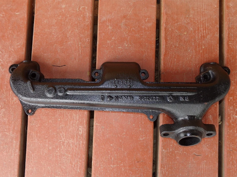 Colector de escape Plymouth Dodge 1971-74 OEM 3512077 LH cargador satélite Cuda Foto 2 de 4