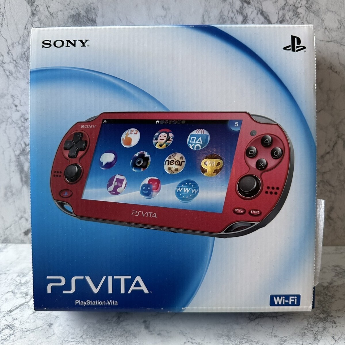 ps vita  psvita 　未使用　新品　pch1000  コスミックレッ PS Vita PSVITA Unused Complete Accessories PCH1000 Cosmic