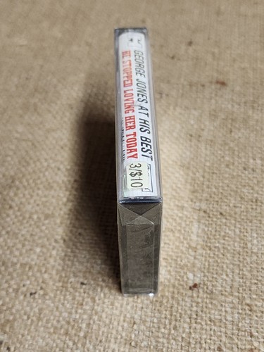 George Jones at His Best Cassette Tape He Stopped Loving Her Today Sealed - Picture 3 of 5