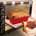 Silicone Bread Loaf Pan with Metal Reinforced Frame for Homemade Bread — photo 7