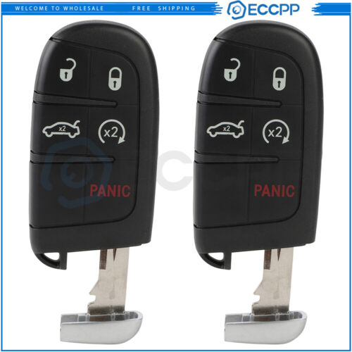 2 For Chrysler 200 300 Dodge Challenger 2015-2017 Remote Keyless Entry System