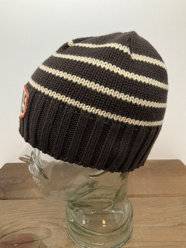 Cleveland Browns Retro Brownie Winter Hat Reebok Beanie with Felt Patch - Picture 14 of 22