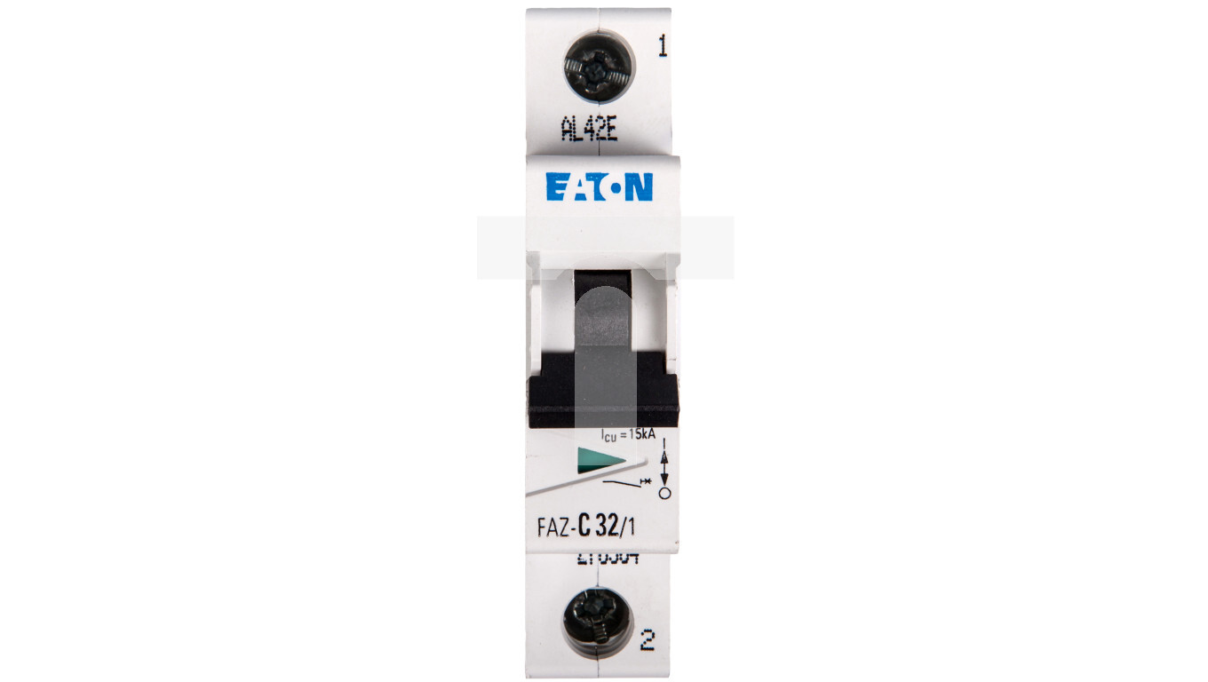 Circuit breaker 1P C 32A 15kA AC FAZ C32/1 278564 /T2UK