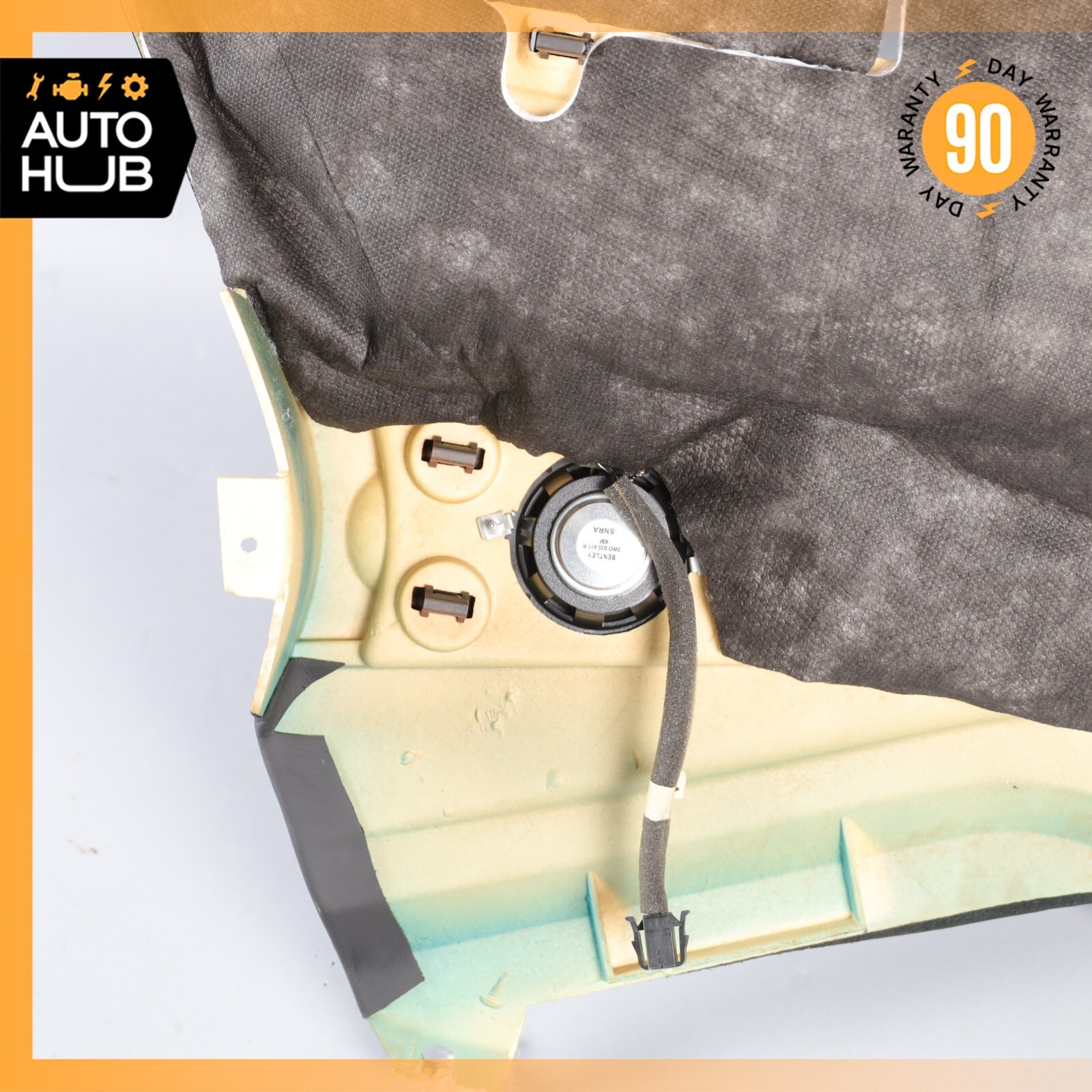 03-10 Bentley Continental GT Rear Passenger Side Interior Door Panel OEM 31k