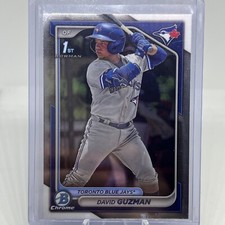 2024 Bowman David Guzman 1st Chrome #BCP-114 Blue Jays 