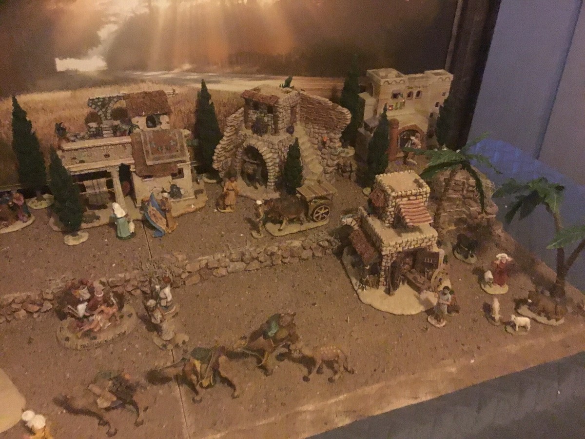 Christmas Village Display Platform For Dept 56 Little Town Of