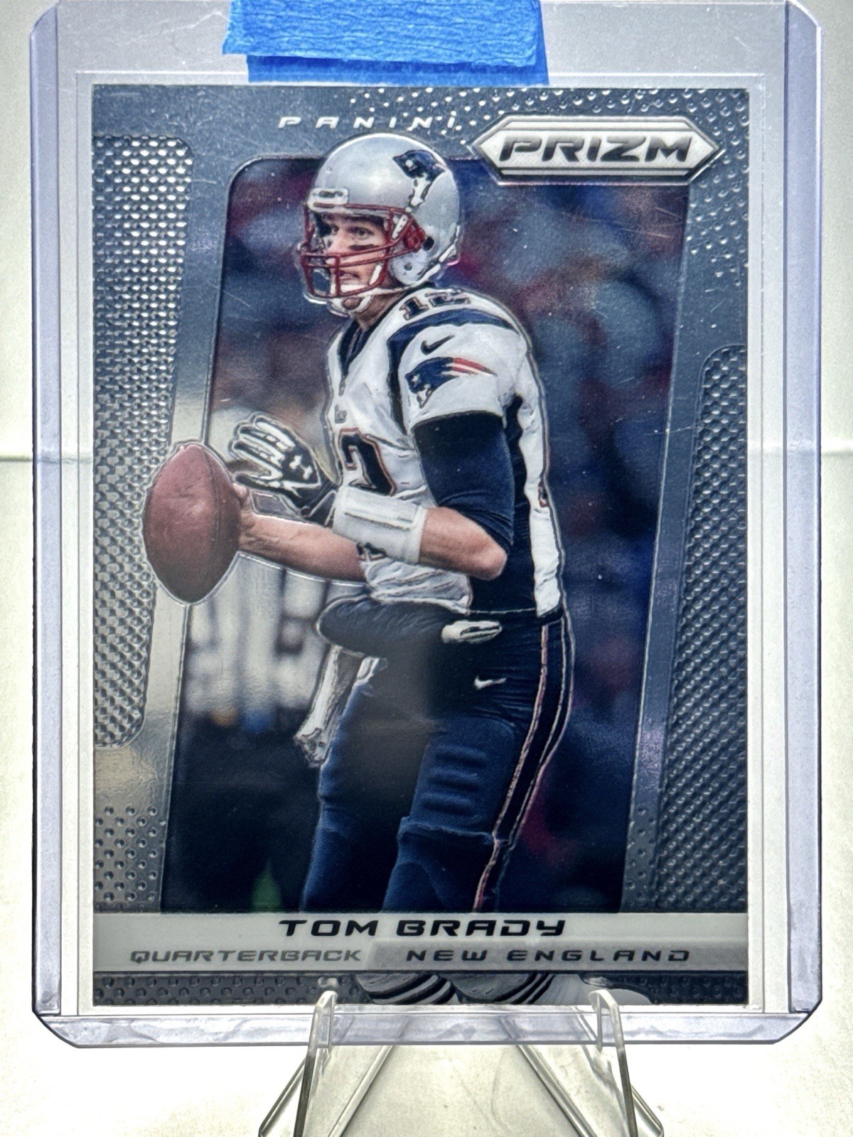 2013 Panini Prizm Tom Brady #64 New England Patriots Football