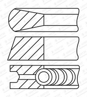 Kolbenringsatz Goetze Engine 08 431900 10 FÜR Hyundai Kia