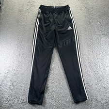 Adidas Climacool Pant Boys XL Black Polyester Track Activewear Running Jogging