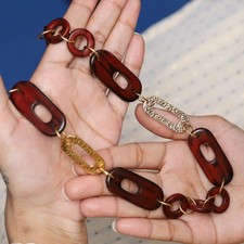QVC Joan Rivers Look of Wood & Hammered Rings 36
