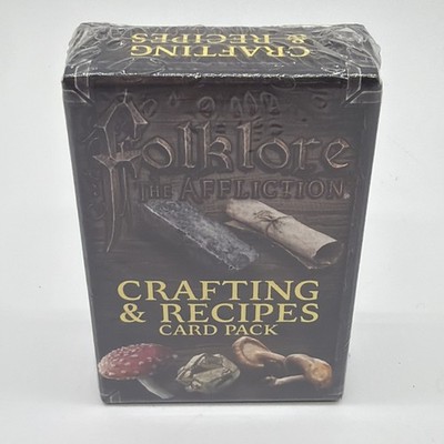 Folklore the Affliction Crafting and Recipes Card Pack - SEALED 2nd edition A13