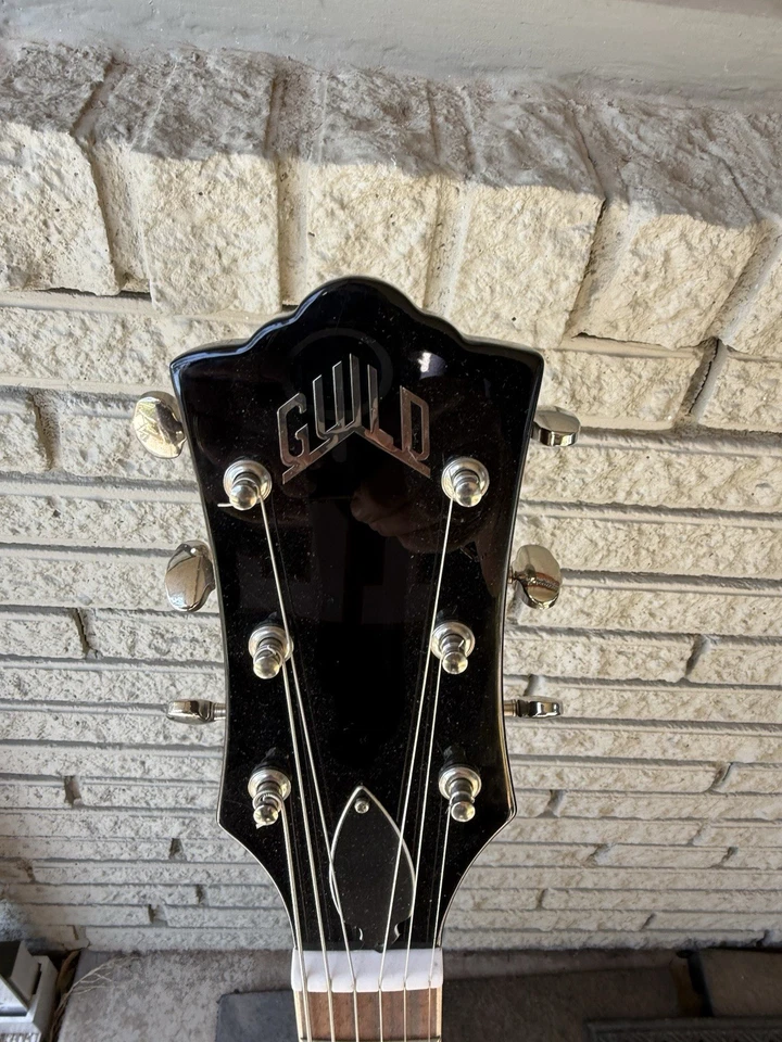 Guild Starfire I SC Single Cut Semi-Hollow Vintage Walnut - Image 2 of 4