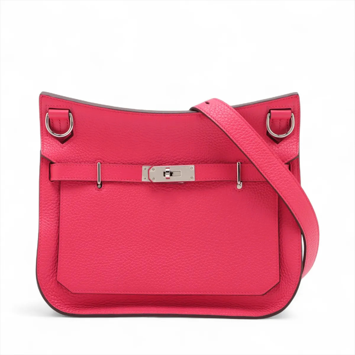 Hermès Jypsiere28 Taurillon Clemence Rose extreme Silver Metal Fittings D: 2019