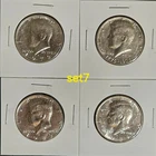 *set Of 4* Kennedy Half Dollars 1976-1989 P & D Nice Luster Business Strike