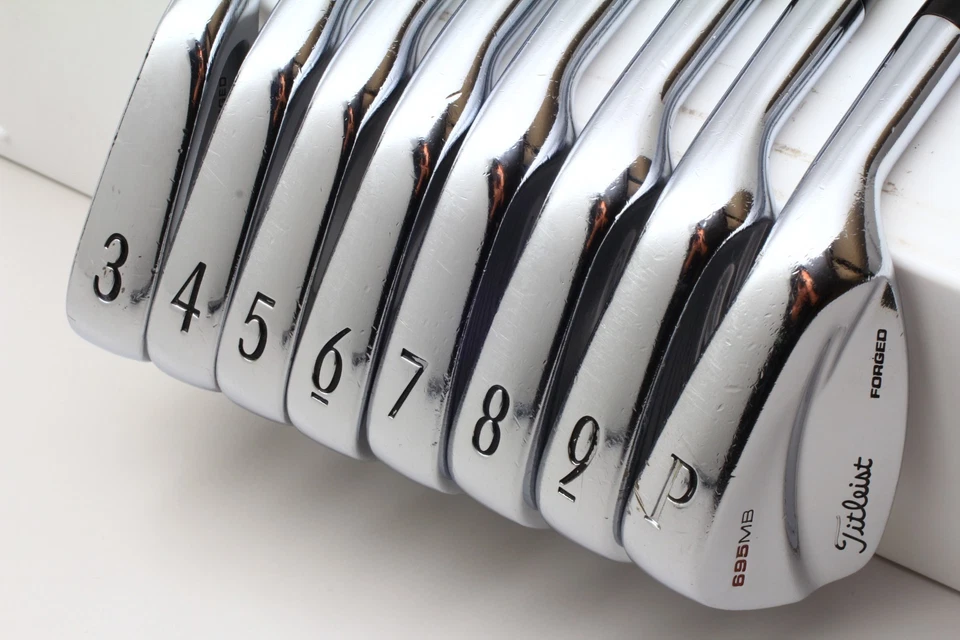 8Pcs Titleist Iron set COMBO 695 CB 3 / 695 MB 4-PW Stiff Flex DG S200 RH Irons - Image 4 of 4