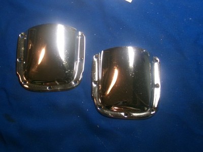 Ant Vintage Solid Chrome Brass NOS Speedboat Scoop Deck Vent Chris Craft Century