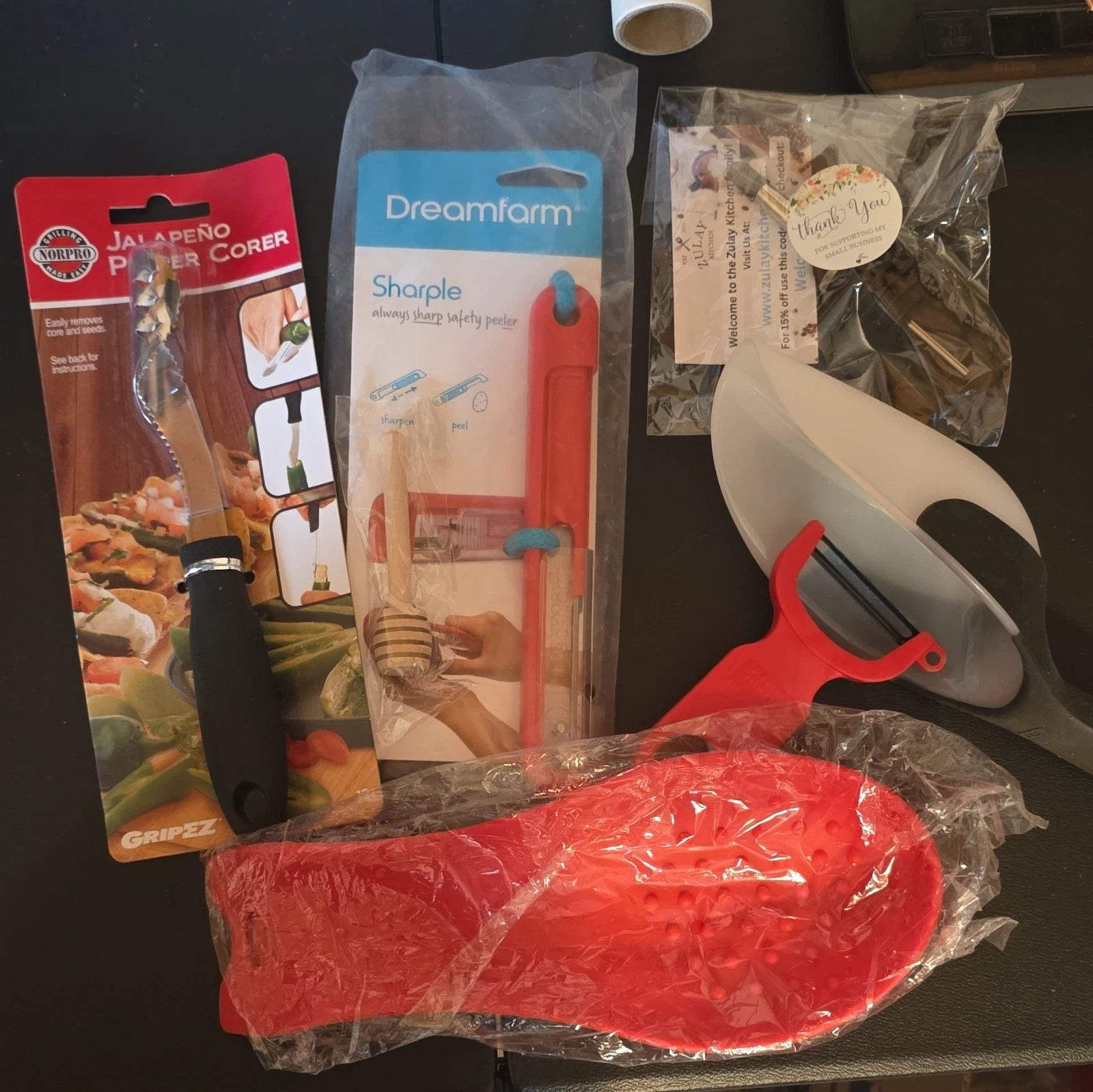 misc kitchen items NEW corer, peelers, great starter kitchen bundle
Opens in a new window or tab