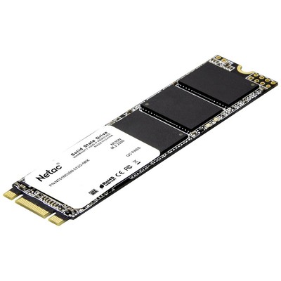 Netac Technology  512 GB Interne M.2 SATA SSD 2280 SATA 6 Gb/s Retail NT01N53...