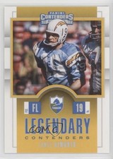 2017 Panini Contenders Legendary Silver 66/199 Lance Alworth #LC-8 HOF 01i1