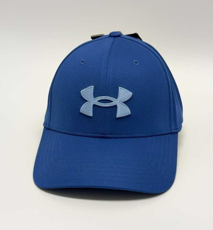 Under Armour Men's Blue Adjustable Strapback Cap UA Golf Per