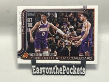 2025 Topps Suns Duo Heats Up Devin Booker Ryan Dunn #294 Suns
