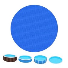 SPA and Hot Tub Bubble Cover - 8 FT Round Hot Tub Thermal Blanket, Circle Heat