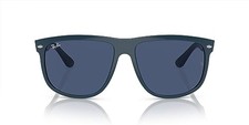 Ray-Ban RB4147 Boyfriend Square Sunglasses Dark Blue/Dark Blue 60 mmJapan