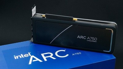 Intel Arc A750 Graphics Card / 8GB GDDR6 / 21P02J00BA - Excellent Condition