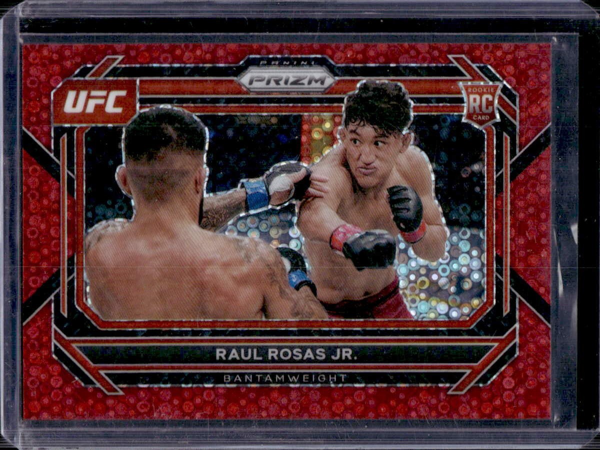 Raul Rosas Jr. 2023 Panini Prizm UFC #8 Rookie Undercard Red /99