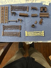 marx wild west toy furniture 1950s