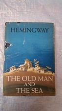 OLD MAN AND THE SEA by Ernest Hemingway - HCDJ  1st Edition BMC 1952