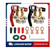 Cosses Batterie 12V 24V 4 Voies Tomoyuki Lot de 2 Auto Camion Camping-Car