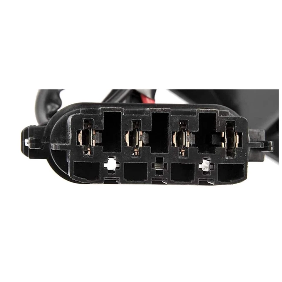 For Cadillac XLR 2005-2009 Radiator Fan | Plastic | Brushed Motor | Black Shroud - Image 3 of 4