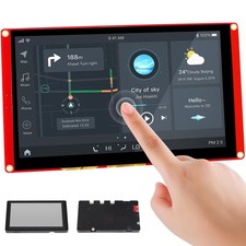 ESP32 Display 800 480, 7 Inch HMI Basic ESP32 RGB TFT LCD Touch Screen with A...