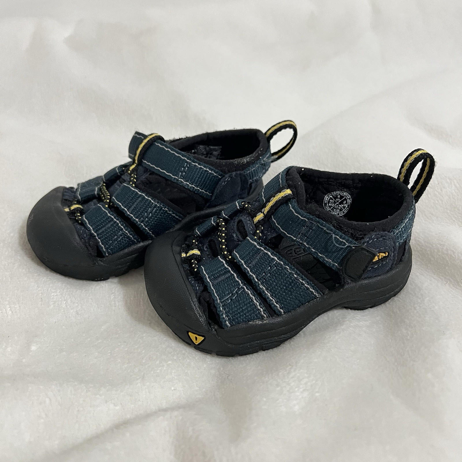 Sandali KEEN Newport H2 bambino ragazzo bambini 4 EU 21 blu impermeabili punta paraurti escursionismo