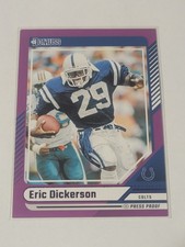 2024 Panini Donruss - Eric Dickerson #291 Purple Press Proof