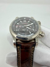 Jaeger-LeCoultre Master Compressor Geographic Wht Gold Case - 146.3.83 5