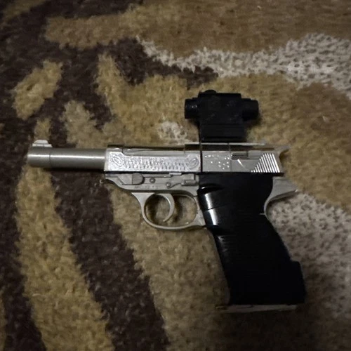 Vintage 1983 1984 TAKARA TRANSFORMERS G1 MEGATRON WALTHER P38 GUN JAPAN, AS-IS