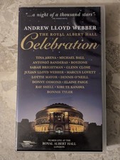 Andrew Lloyd Webber - The Royal Albert Hall Celebration VHS Tape -Freepostage