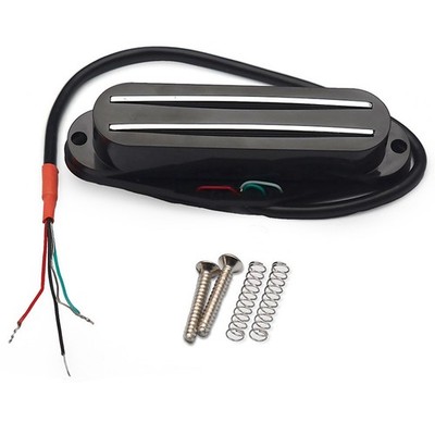 Schwarze Humbucker Single Coil Pickups Humbucker für Single Size Pickups E-4369