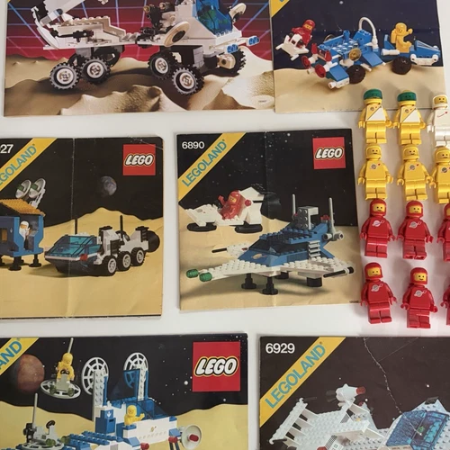 Lego Classic Space 6930 6874 6925 6927 6890 6930 6929 Vintage Incomplete Set Lot