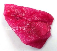 Massive 539 Carat Dyed Natural Red Ruby Rough   Uncut   EGL Certified 5ART