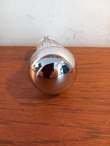 Guzzini Toothpick Holder Design Angeletti Ruzza, Silver/ Clear - Picture 9 of 9
